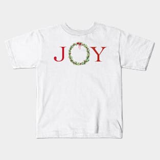 Joy Christmas sign Kids T-Shirt